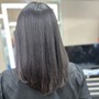 Hair color short hair cut single process