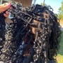 Smedium Knotless Braids