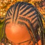 Knotless boho braids MED