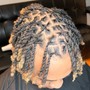 Retwist locs