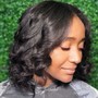 Shampoo/Style On Relaxed Hair