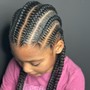 8 feedin/stitch braids