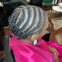 Box braid bob