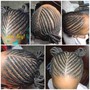 Tree Braids conrows/Fish Bones Braids