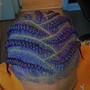 Large knotless Braids