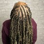 Half lemonade braids large