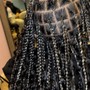 Medium Boho Knotless Braids