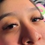 Eyelash Extension Removal(NOT my work)