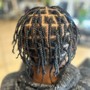 Boho knotless bob