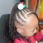 Kids Natural Hair Braided Style (7-younger)