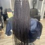 Large Knotless  Braids