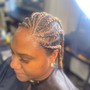 Large lemonade braids