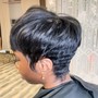 Relaxer Retouch, Women's Cut