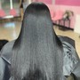 V.I.P Brazilian Blowout/silk press