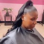 V.I.P Brazilian Blowout/silk press