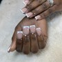 Acrylic short length nails