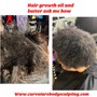 Natural iron out with growth deep shampoo and conditioning