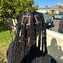 Small-Medium Knotless Braids