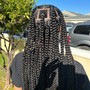 Small-Medium Knotless Braids