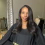 Sew-in w/ cut and style