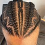 PREP : BRAIDED FOUNDATION/INDIVIDUAL SECTIONING