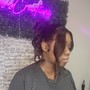 Small Knotless Boho Braids (synthetic)