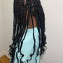 Two strand twists on natural hair