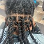 Medium Plaits (braids) no hair added