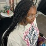 Large Knotless braids