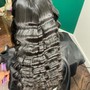 QUICK WEAVE  (glue-in weave)