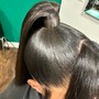 PONYTAIL /updo (extensions added)