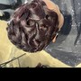 Quick Weave with Hand Curls