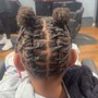 Kid’s retwist and style