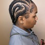 Adult Medium Knotless  Braids