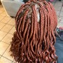 Medium Box Braids