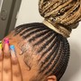 10-12+ Feed In Braids