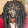 Loc Retwist (less than 100 locs)