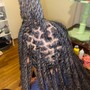 Retwist & Style ( Waist of Lower Back Length )