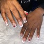 XL Acrylic Full Set FRENCH TIP