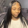 closure wig install