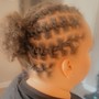 French curl Braids