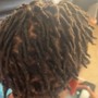 6 months Locs Retwist and style