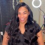 Traditional sew in (leave out) Sew In