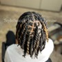 Loc Retwist  - LONG  (Beneath shoulder)