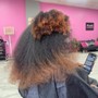 Flat Iron with wash and style