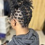 Protective style Updo