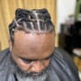 Loc PALM ROLL Retwist & Complex Style