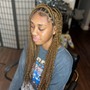 Kids Smedim Knotless Box Braids