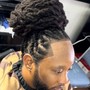 Men 3 strand Box Braids or plaits (partial head)