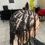 Cornrows with extensions